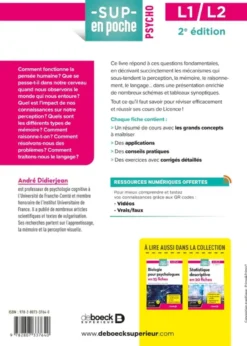 Psychologie cognitive en 26 fiches
