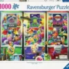 Puzzle Animaux Aliens Ninja
