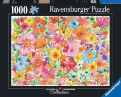 Puzzle Beauté Fleuries 1000 Pièces