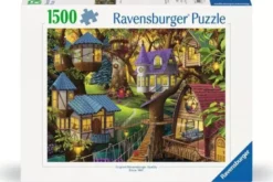 Puzzle Crépuscule Cime d'arbre 1500