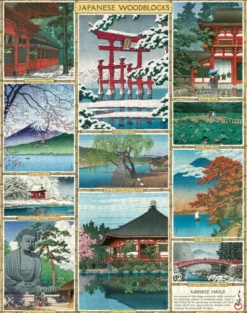 Puzzle Estampes Japonaises 1000 pièces