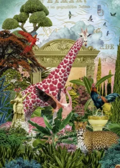 Puzzle Fauna Fantasies Giraffolove