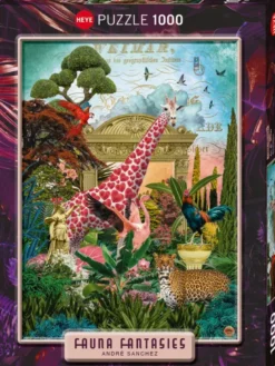 Puzzle Fauna Fantasies Giraffolove