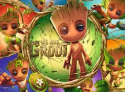Puzzle Groot Marvel 100 Pièces XXL