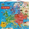 Puzzle magnétique - Carte d'Europe