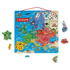 Puzzle magnétique - Carte d'Europe