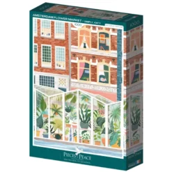 Puzzle "Marché aux Fleurs d'Amsterdam"