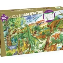 Puzzle observation 100 Pcs - Dinosaures
