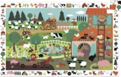 Puzzle observation 35 pcs - La ferme