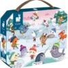 Puzzle 36 pcs - Bataille de boules de neige