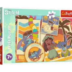 Puzzle 200 pcs - Disney Stitch le monde musical