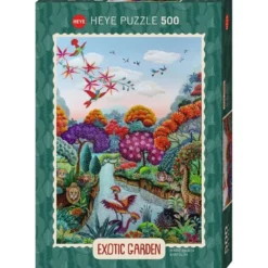 Puzzle 500 Pcs - Exotic Garden plant paradise