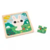Puzzle 9 pcs - Lapin Blanc