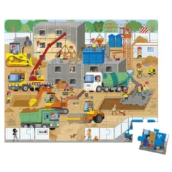 Puzzle 36 pièces - Chantier