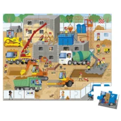 Puzzle 36 pièces - Chantier