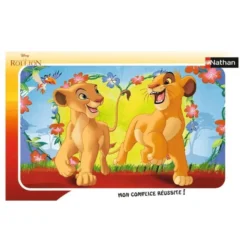 Puzzle Roi lion contour