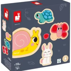 4 Puzzles Evolutifs - Jardin