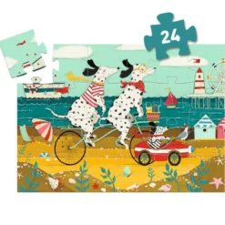 Puzzle Silhouette Ollie, le dalmatien
