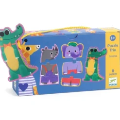 Puzzle Trio - Dans la Savane