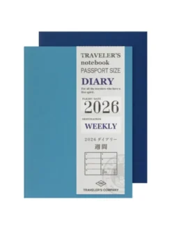 Recharge agenda Passeport 2026 Traveler's Notebook