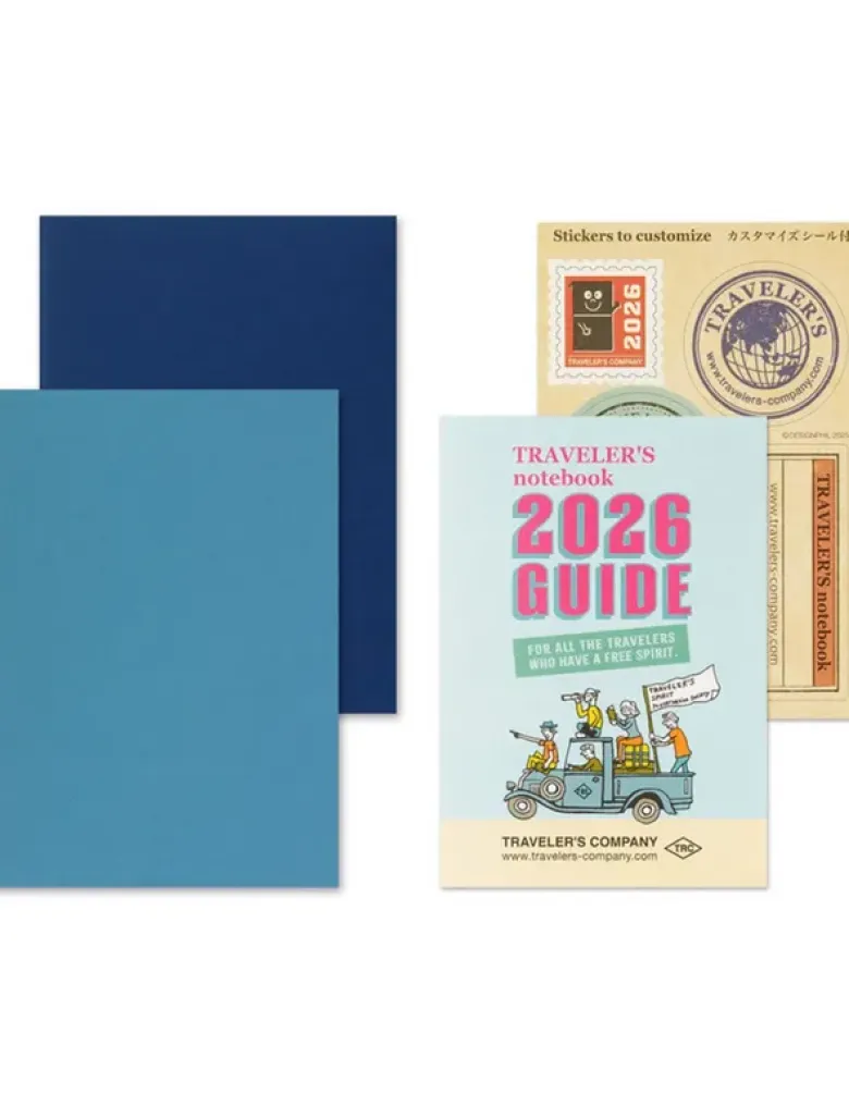 Recharge agenda Passeport 2026 Traveler's Notebook