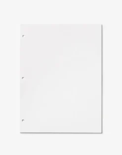 Recharge de 10 Pages Blanches Album photos