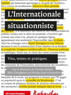 Recherches n° 4 - L'internationale situationniste.