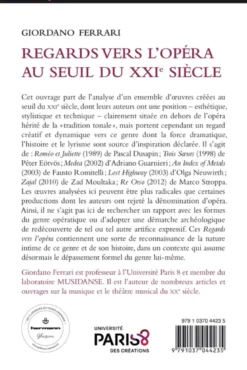 Regards vers l'opéra au seuil du XXIe siècle