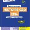 Réussir mon CRPE - Histoire Géo EMC épreuve d'application M2 écrit 2027