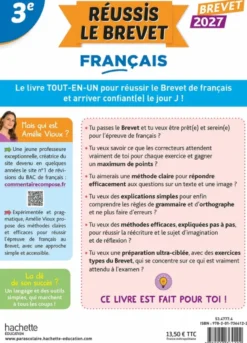 Réussis l'épreuve de français au Brevet 2027 avec Amélie Vioux