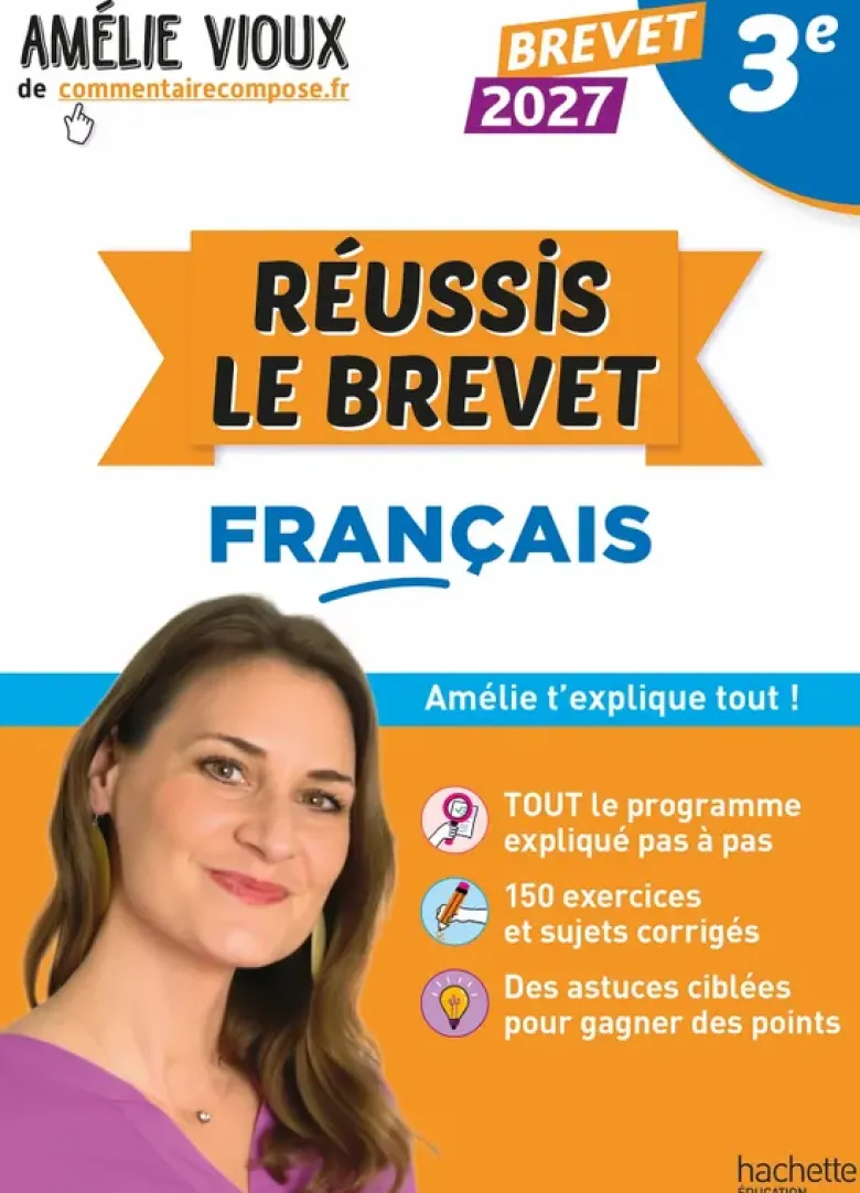 Réussis l'épreuve de français au Brevet 2027 avec Amélie Vioux