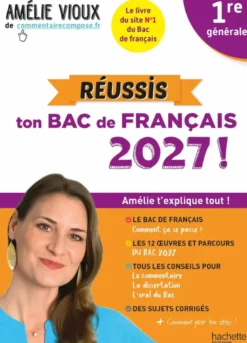 Réussis ton Bac de français 2027 avec Amélie Vioux 1re générale