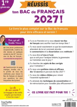 Réussis ton Bac de français 2027 avec Amélie Vioux 1re générale