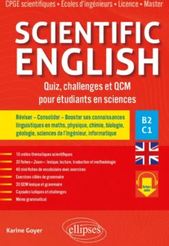 Scientific English - Quiz, challenges et QCM pour étudiants en sciences B2-C1