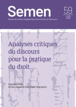 Semen, n° 59/juin 2026