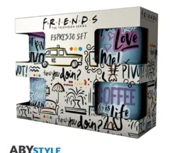 Set de 4 tasses à expresso Friends