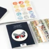 Set étiquettes, stickers, bandes de masquage papillons