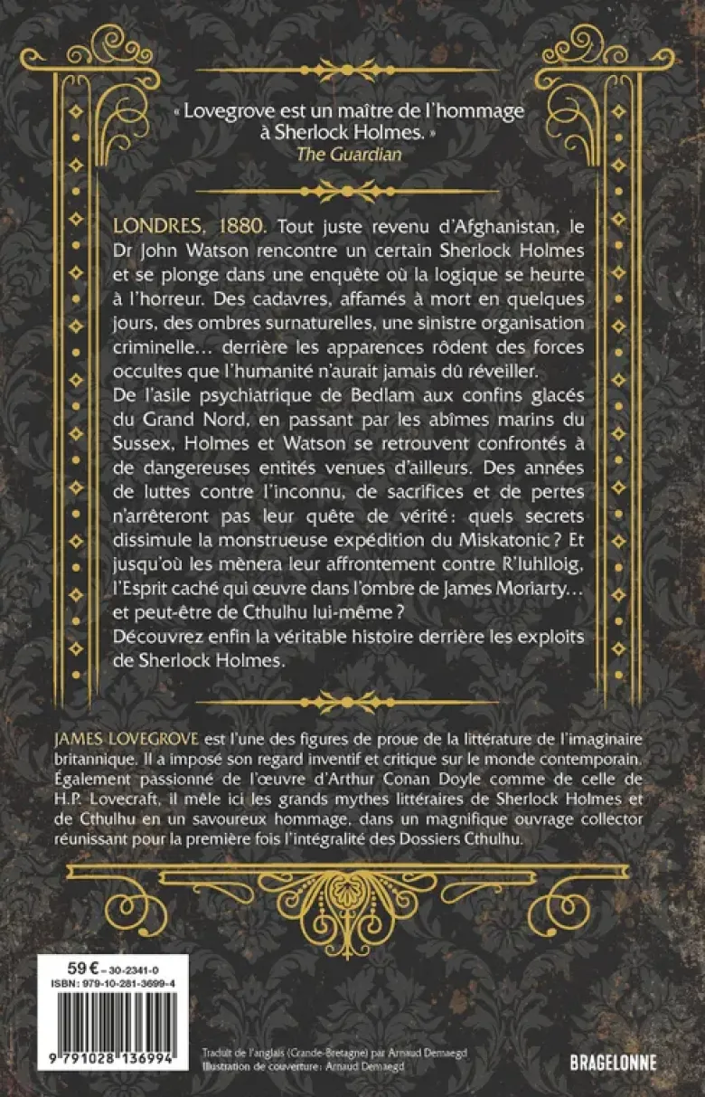 Sherlock Holmes et les Dossiers Cthulhu - L'Intégrale