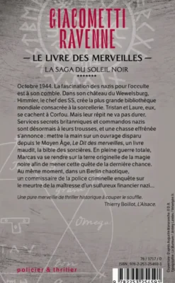 Soleil noirLe Livre des merveilles
