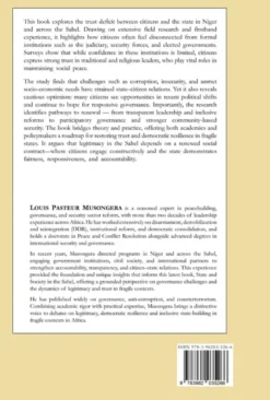 State and Society in the Sahel: Addressing Citizens' Mistrust to Build Legitimacy and Enhance Governance in Niger and the Sahel Region