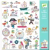Stickers Papier Les Pirates Attaquent