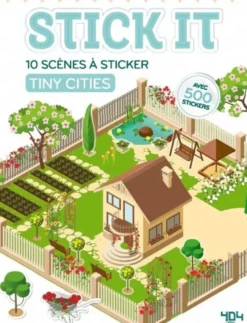Stick It - Tiny Cities - 10 scènes à sticker