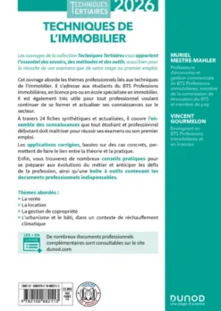 Techniques de l'immobilier 2026