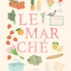 testCarnet de coloriages et de stickers / Le Marché