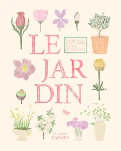 testCarnet de coloriages et de stickers / Le Jardin