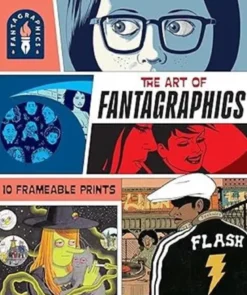 The Art of Fantagraphics : 10 Frameable Prints /anglais