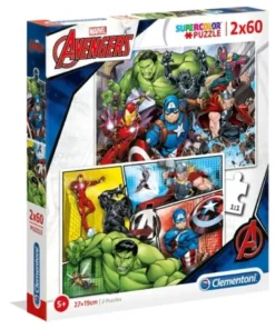 The Avengers-2 puzzles 60 pièces