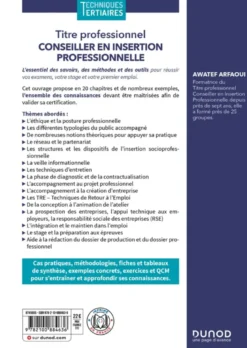Titre professionnel Conseiller en insertion professionnelle
