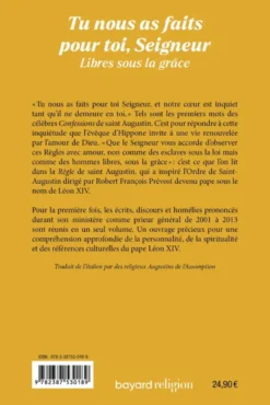 Tu nous as faits pour toi Seigneur