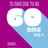 Tu sais que tu as 60 ans quand...